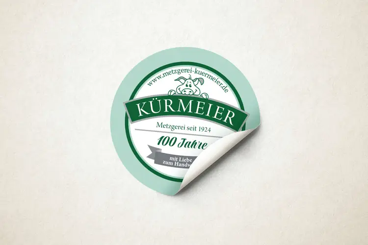 Metzgerei Kürmeier Aufkleber